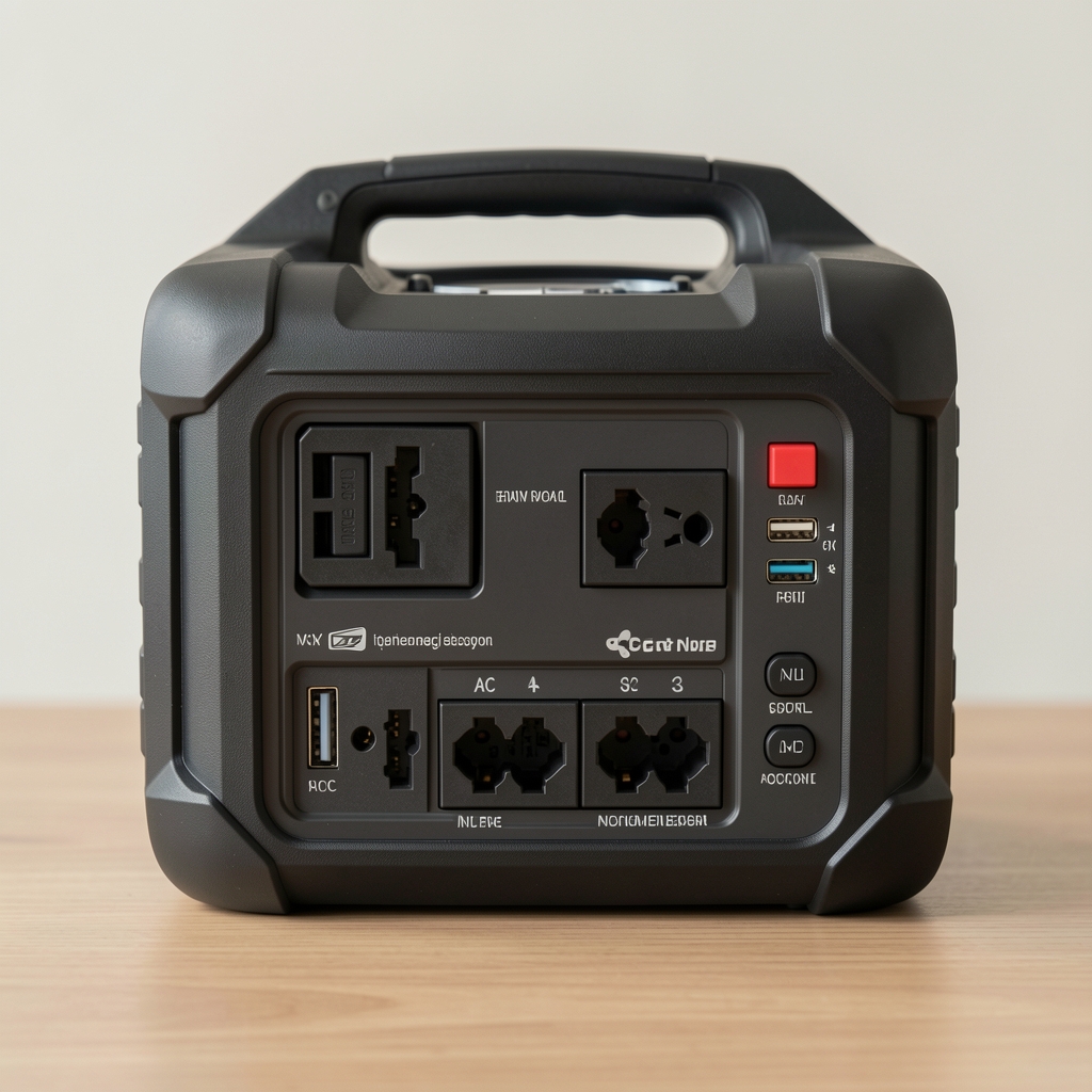 Çoklu AC ve USB çıkışlı taşınabilir enerji istasyonu