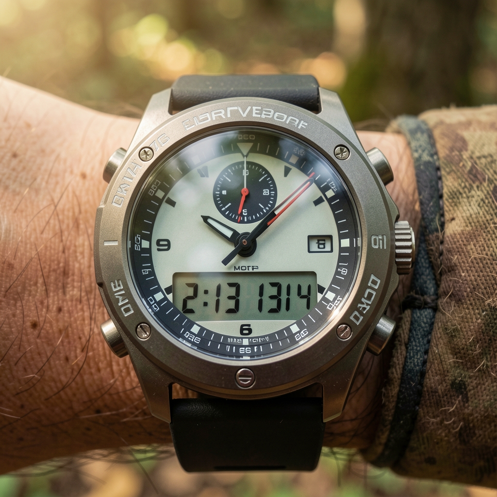 Altimetre ve pusula özellikli outdoor spor saati