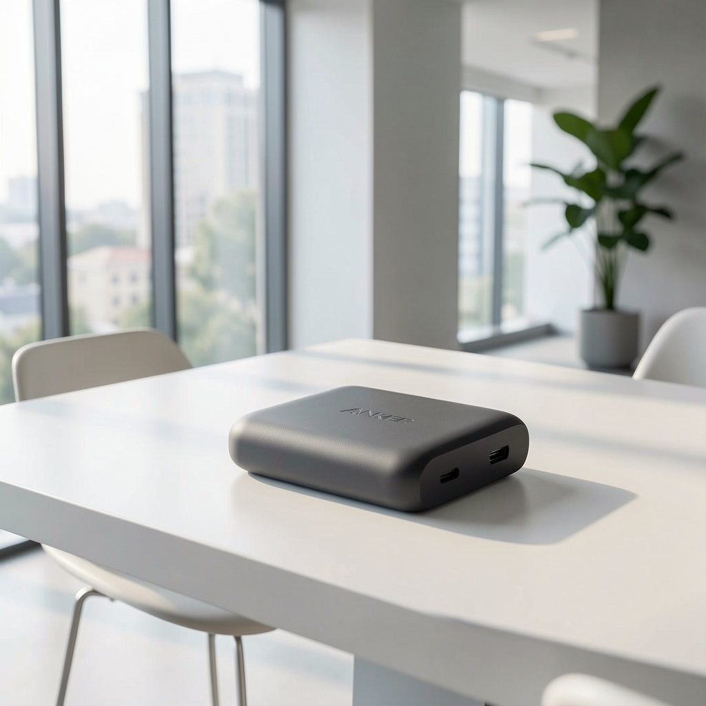Anker 737 PowerBank dijital göstergeli 24000mAh seyahat tipi kompakt tasarım