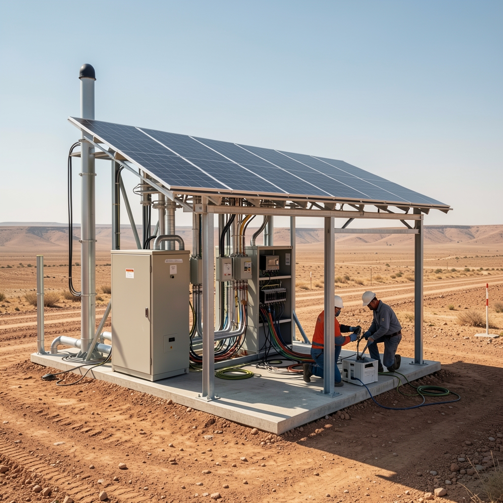 Kamp alanında taşınabilir enerji istasyonu kurulumu ve kullanımı