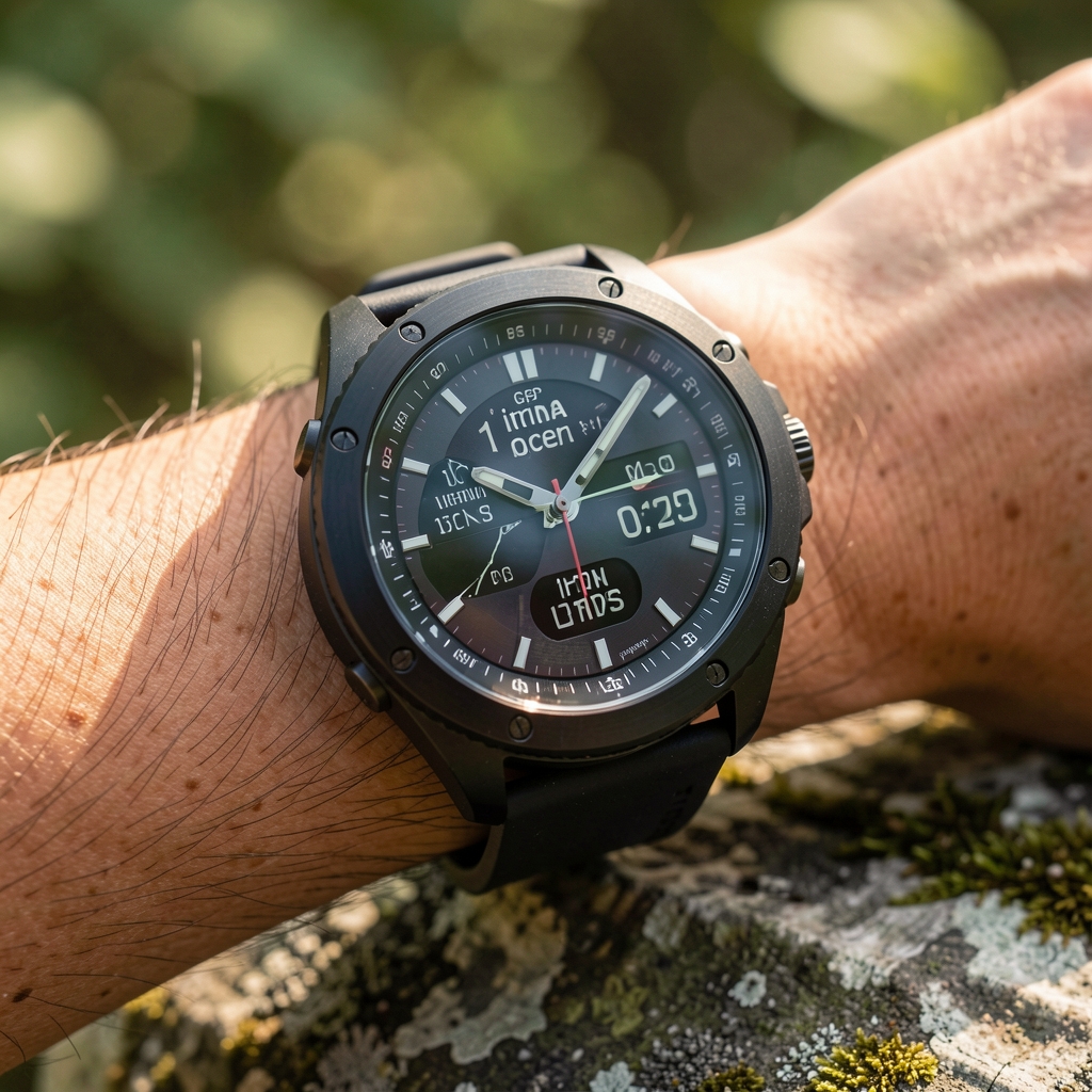 Outdoor akıllı saat – GPS ve irtifa ölçer