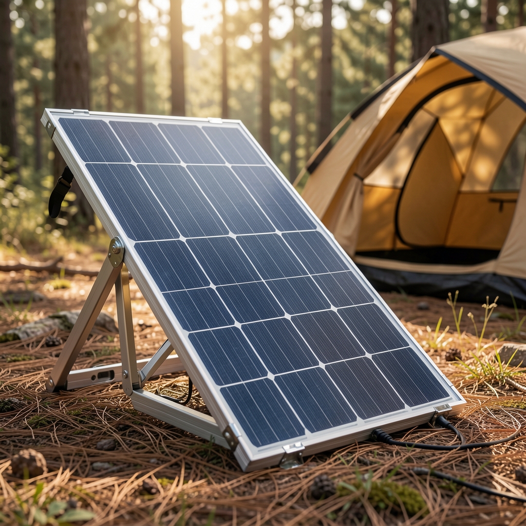 Katlanabilir güneş paneli şarj cihazı – kamp ve outdoor