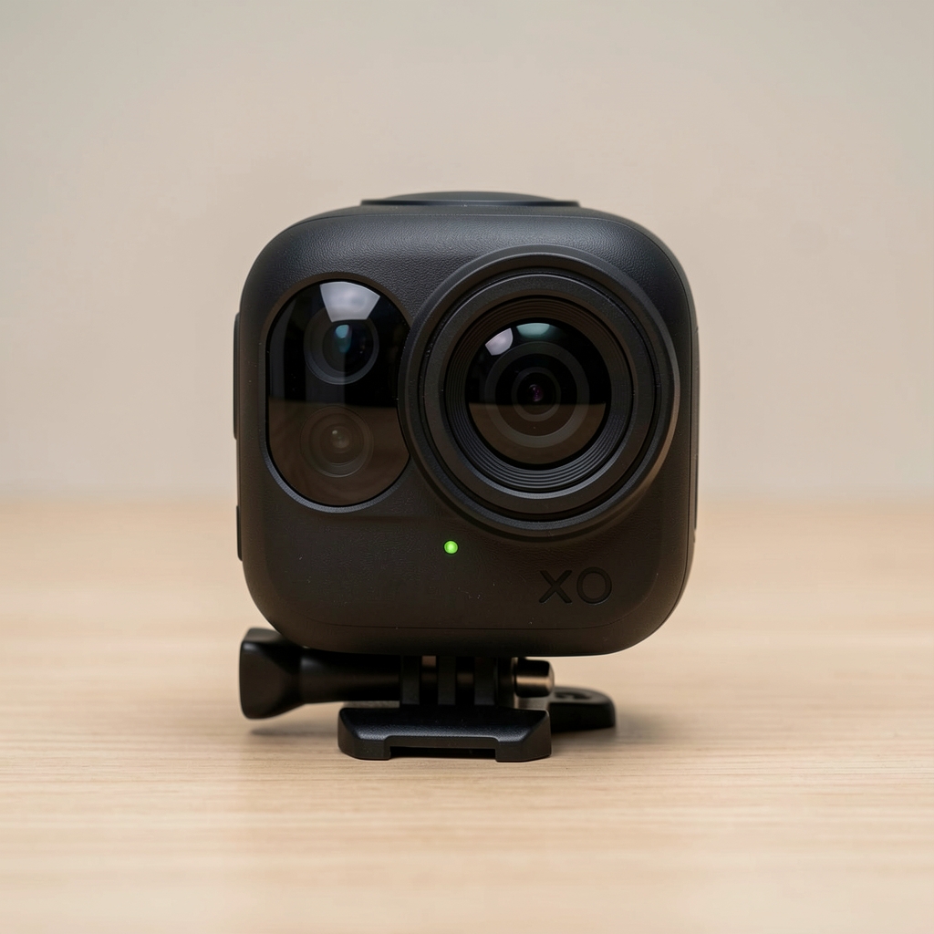 Insta360 X4 360 derece aksiyon kamerası çift lens yapısı ve kompakt form faktörü